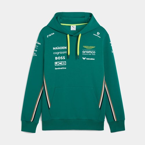 PUMA Aston Martin Aramco F1 Team Replica Hoodie - Green Lux - 713693-01