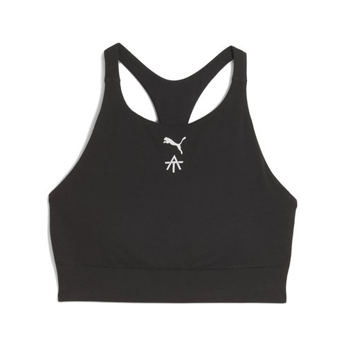 PUMA X ALEX TOUSSAINT Shapeluxe Mid Impact Sports Bra - Black - 527937-01