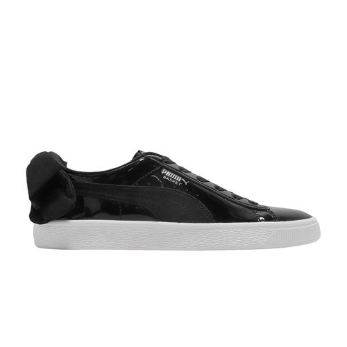 puma basket bow black
