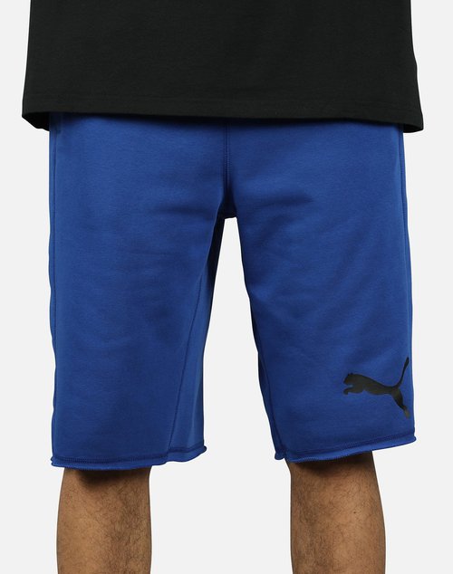 PUMA BERMUDA SWEAT SHORTS - Royal Blue - 833708-42