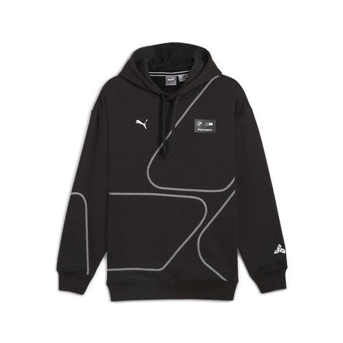 PUMA BMW M Motorsport Statement Pullover Hoodie - Black - 627288-01