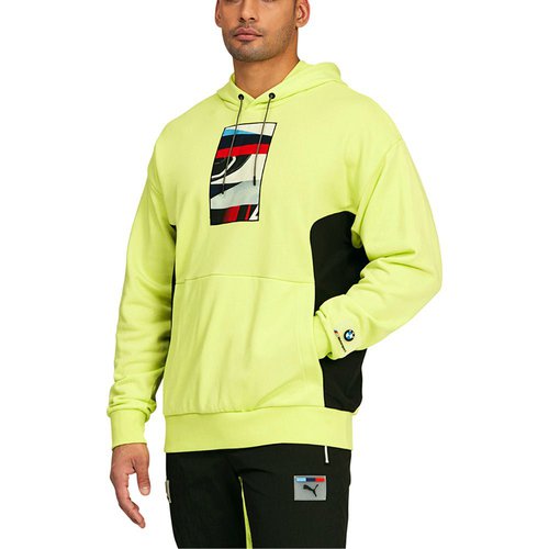 PUMA BMW Motorsport Street Hoodie 599486 05 - Yellow - 599486-05