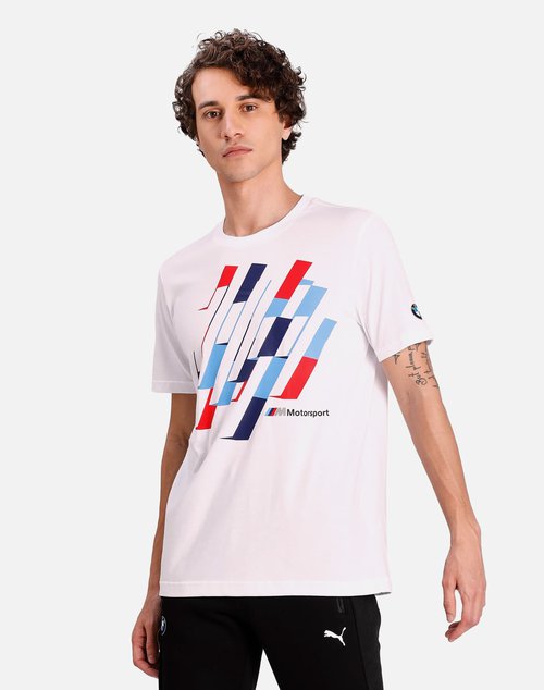 PUMA BMW MMS GRPAHIC TEE - White - 596109-02