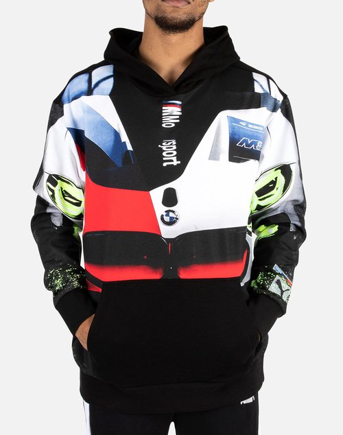 PUMA BMW Motorsport Street Hoodie 597972 01 - Black - 597972-01