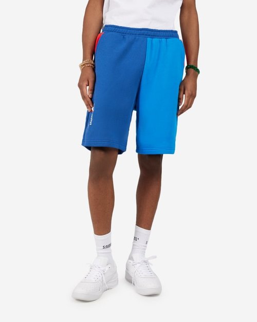 PUMA BMW MOTORSPORT ESSENTIAL FLEECE SHORTS 8.6" "Blue" - 538146-04