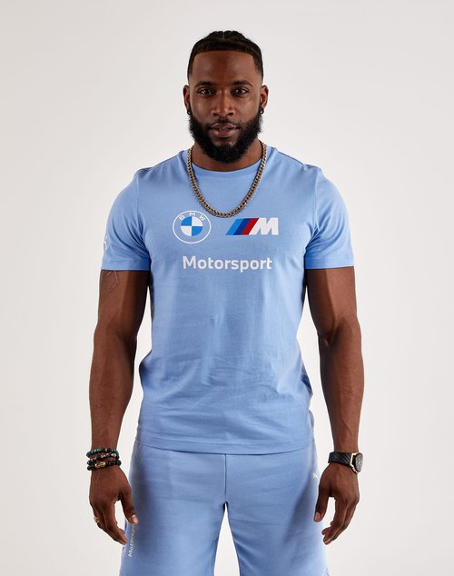 PUMA BMW Motorsport Essentials Logo Tee - Light Blue - 538148-08