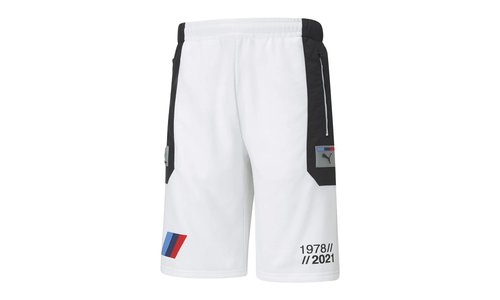 PUMA BMW Motorsport Street Sweat Shorts 11" "White" 599488 02 - 599488-02