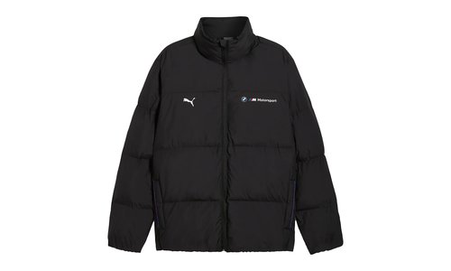 PUMA BMW MOTORSPORTS ESS+ PUFFER JACKET - Black - 627497-01
