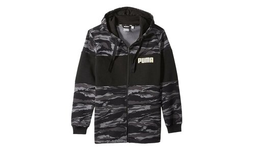 PUMA Camo Fullzip Fleece Hoodie 855054 01 - 855054-01
