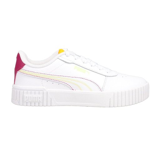 PUMA Carina 2.0 Color Stitching Platform - White - 402243-01