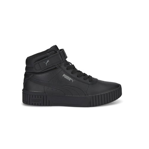 PUMA Carina 2.0 Mid High Top Sneakers Big Kid - Black - 387376-01
