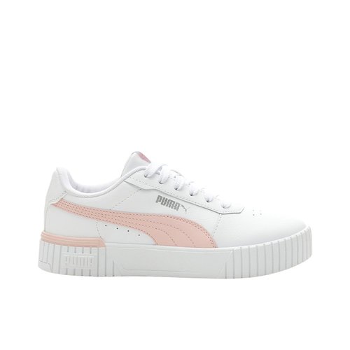 PUMA Carina 2.0 Lace Up Sneakers Big Kid - White - 386185-09