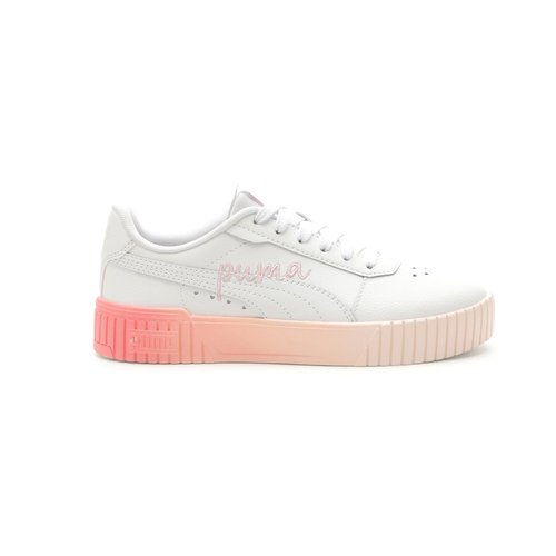 PUMA Carina 2.0 Lots Of Love Lace Up Sneakers Big Kid - White - 398235-01