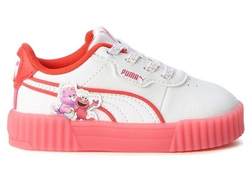 PUMA Carina 3.0 Care Bears x Sesame Street White - Puma White/Active Red - 406909-01