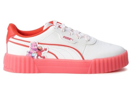 PUMA Carina 3.0 Care Bears x Sesame Street White - Puma White/Active Red - 406910-01