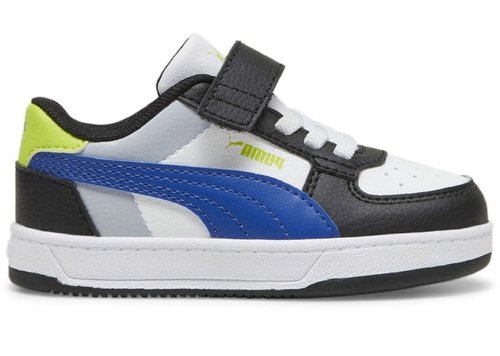 PUMA Caven 2.0 Block Neon - White/Black/Royal - 394463-06