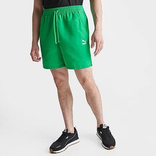 PUMA Classic 6-Inch Shorts - Grassy Green - 538068-36