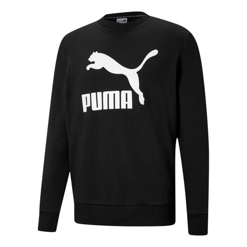 PUMA Classics Logo Crew TR Sweater - Black/White - 531366-01