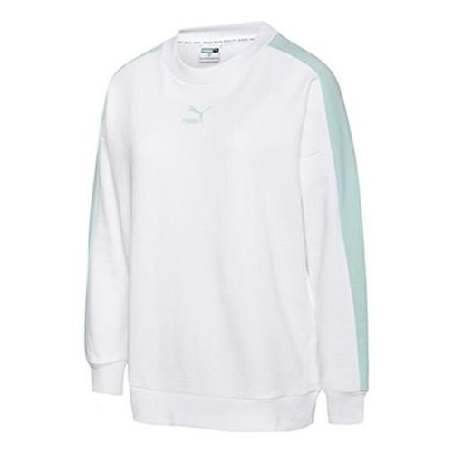 PUMA Classics Crewneck Sweatshirt - White - 595932-02