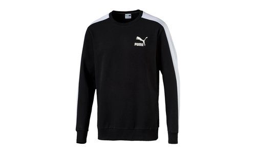PUMA CLASSICS T7 LOGO CREWNECK SWEATSHIRT 576334 01 - 576334-01