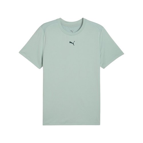 PUMA Cloudspun Branded Crew Neck Short Sleeve Athletic T-Shirt - Green - 527597-37