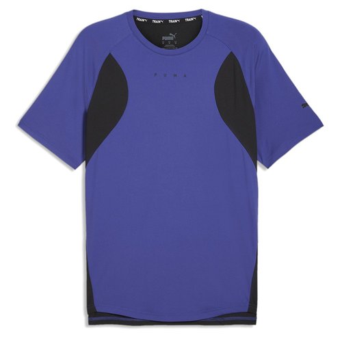 PUMA Cloudspun Soft Breathable Crew Neck Short Sleeve Athletic T-Shirt - Blue - 525711-27