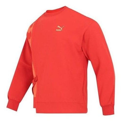 PUMA CNY Bz Zaozhi Crewneck Sweatshirt - Red - 539592-11