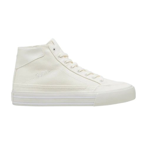 PUMA Court Classic Vulc Mid | Cream | Size 9 - Beige - 396149-01