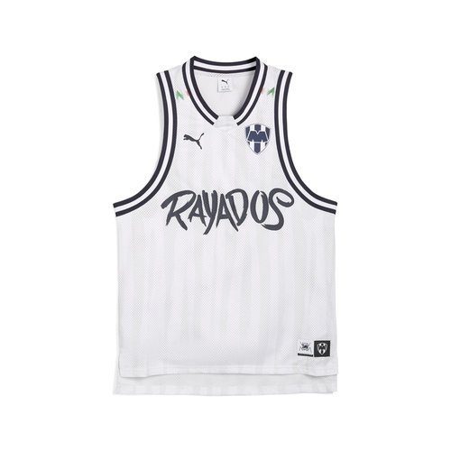 PUMA HOOPS X MONTEREY Crew Neck Sleeveless Replica Jersey - Grey - 631706-01