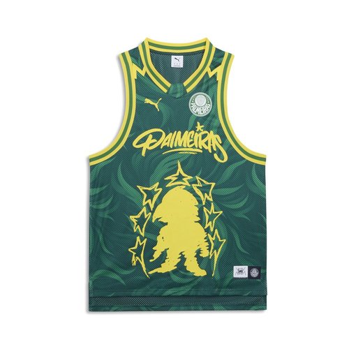 PUMA HOOPS X PALMEIRAS Crew Neck Sleeveless Replica Jersey - Green - 631702-01