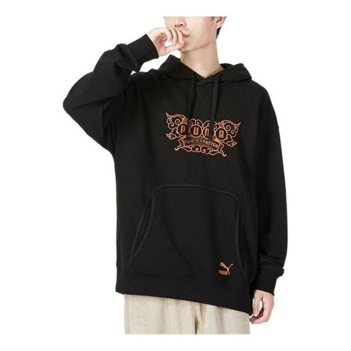 PUMA Das CC Graphic Crew Sweater - Black - 539909-01