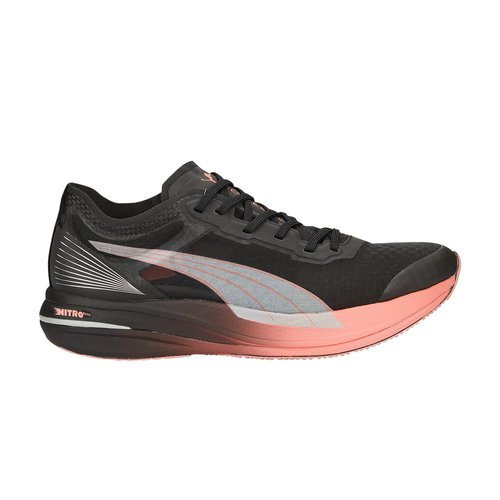 PUMA Deviate Nitro Carbon - Black/Pink - 377091-01