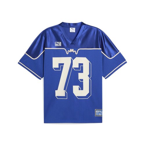 PUMA Dress Code V-Neck Short Sleeve Replica Jersey - Blue - 630254-01