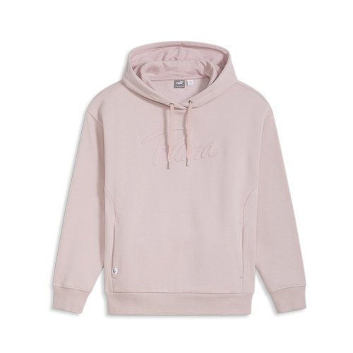 PUMA Enlighten Embossed Logo Pullover Hoodie - Pink - 683507-49