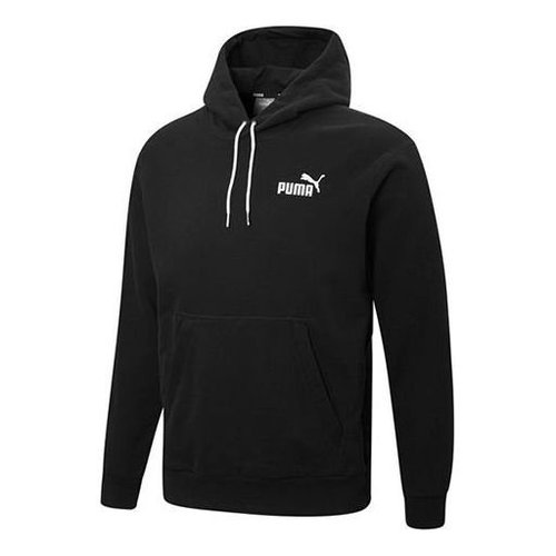 PUMA Ess + Contrasting Colors Chest Embroidered Logo - Black - 849585-01
