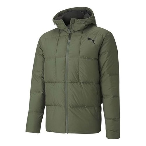 PUMA Essentials Down Jacket - Green/Black - 585534-64