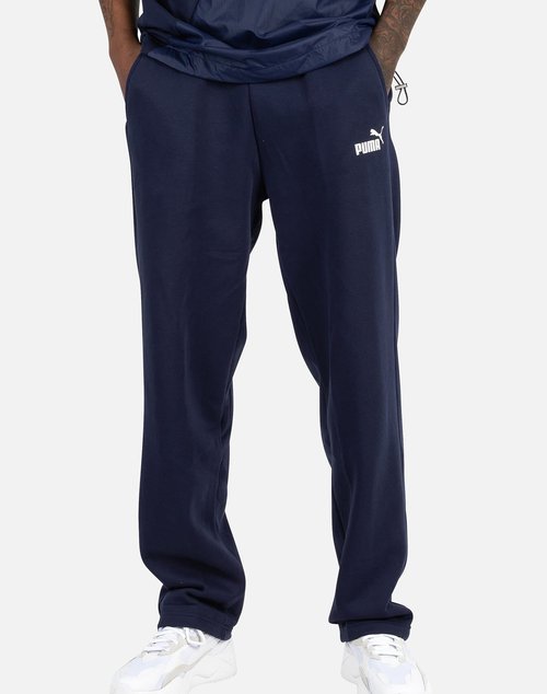 PUMA ESSENTIALS LOGO TRACK PANTS - Navy - 851755-06