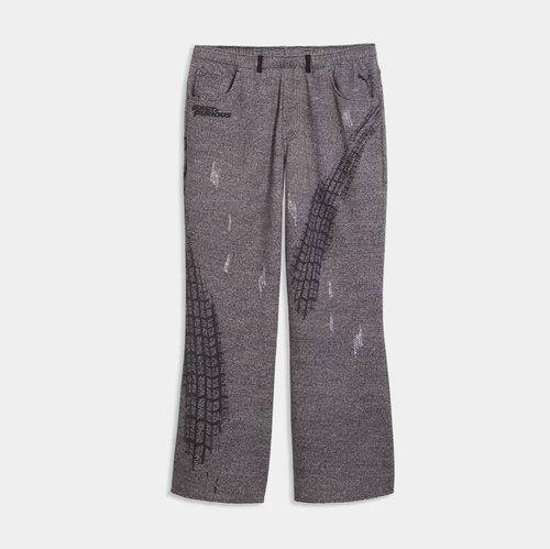 PUMA Fast & Furious Fleece Sweatpants - Flat Mid Gray - 637907-01