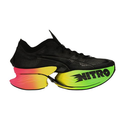 PUMA Fastroid Nitro | Black | Size 9.5 - Puma Black/Green Gecko - 379068-01