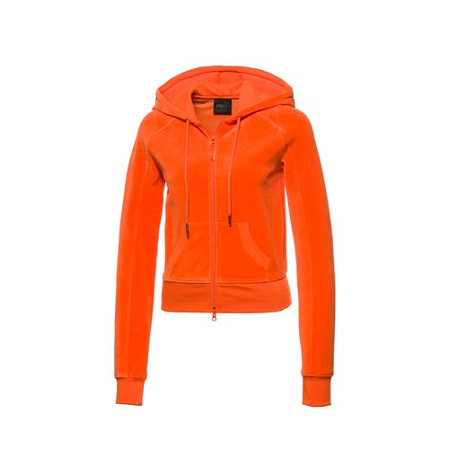 PUMA Fenty by Rihanna Velour Zipup Track Jacket - Orange - 575837-01