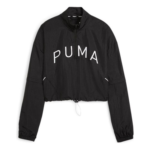 PUMA FIT Move Woven Jacket - Black/White - 525493-01