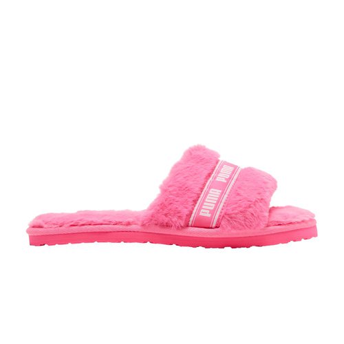 PUMA Fluff Slide - Fluo Pink/White - 384937-03