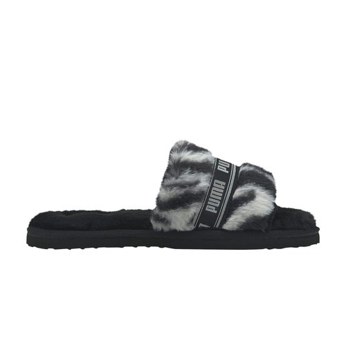 PUMA Fluff Slide - Black - 385276-01