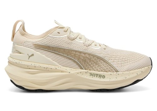 Alex Toussaint x PUMA ForeverRun Nitro 2 - Alpine Snow/Velvet Moss/Puma Black - 312550-01