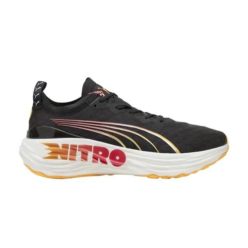 PUMA ForeverRun Nitro - Black/Sun Stream/Sunset Glow - 309704-01