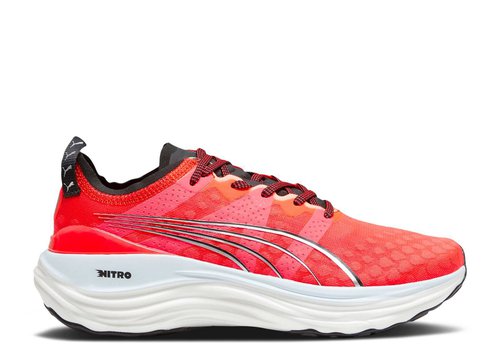 PUMA ForeverRun Nitro - Fire Orchid/Black/Silver - 377758-09