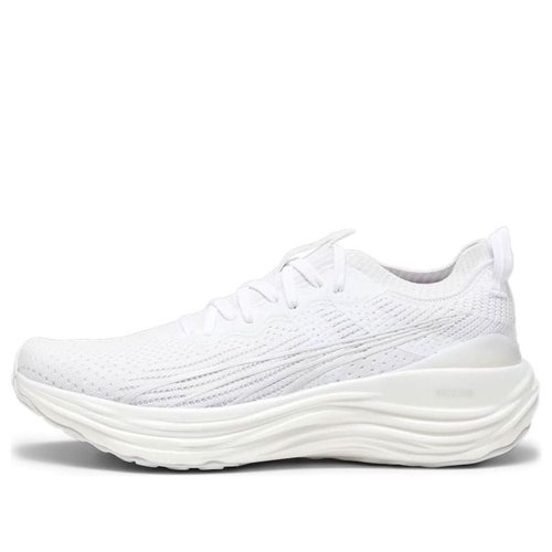 PUMA ForeverRun NITRO Knit - PUMA White/Feather Grey - 379139-05