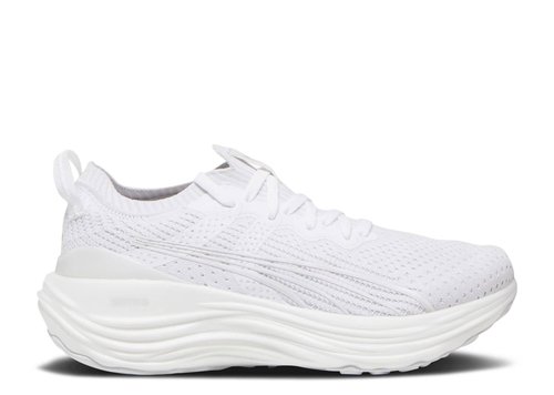 PUMA ForeverRun Nitro Knit - White/Feather Grey - 379140-01