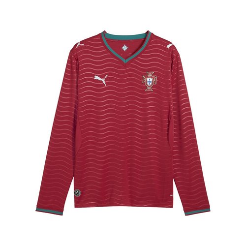 PUMA FPF Home Crew Neck Long Sleeve Replica Jersey - Red - 783279-01