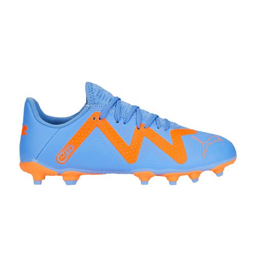 PUMA Future Play FG AG Big - Blue Glimmer/Puma White/Ultra Orange - 107199-01